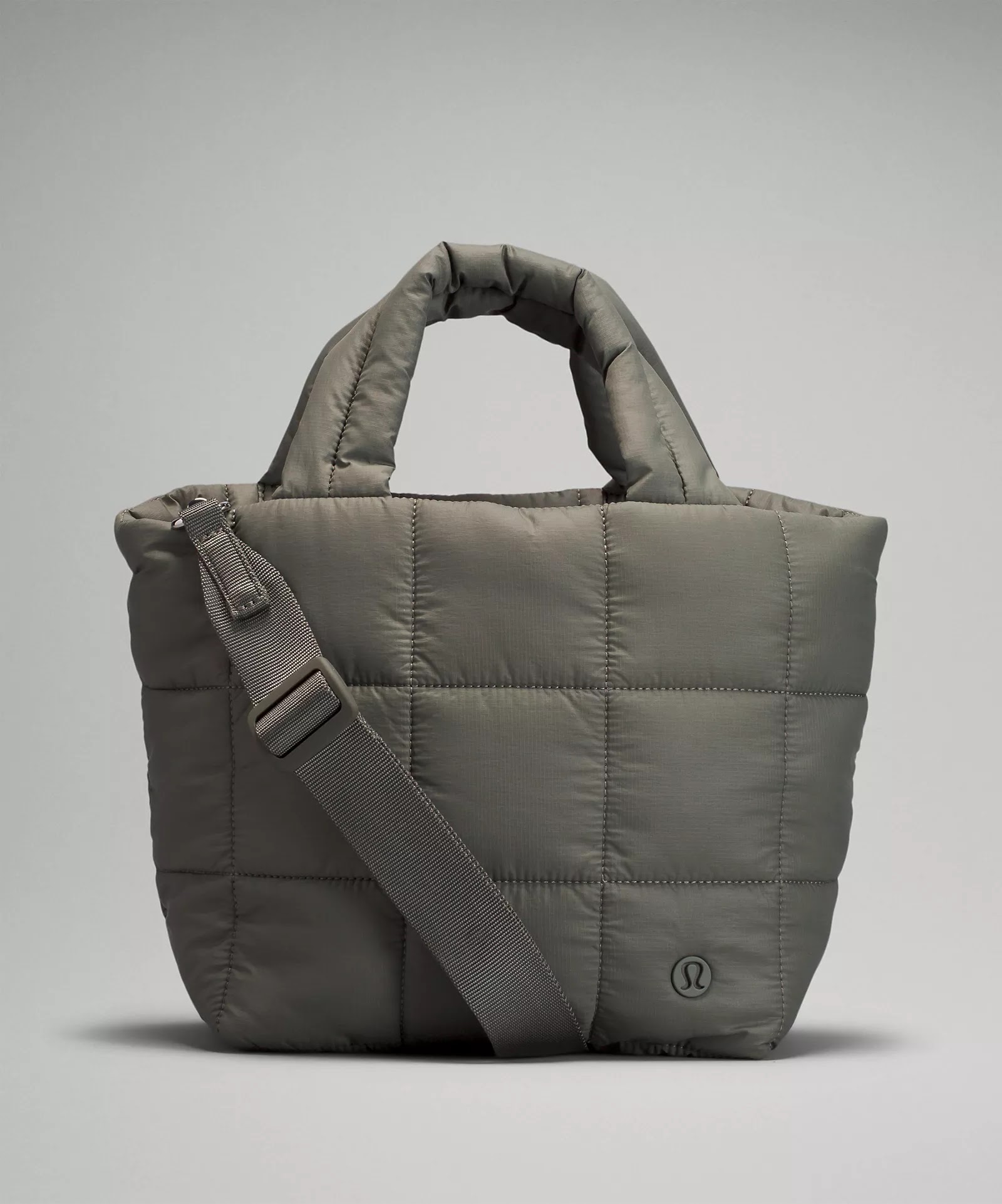 In Depth Review! Lululemon's Newest Quilted Grid Belt Bag in Grey Sage