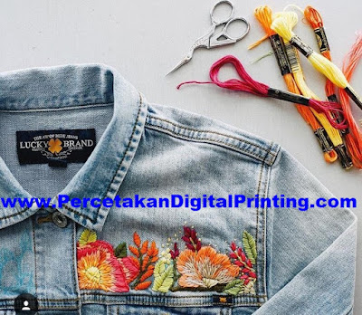 Contoh Contoh Desain BORDIR Dari Percetakan Digital Printing Terdekat