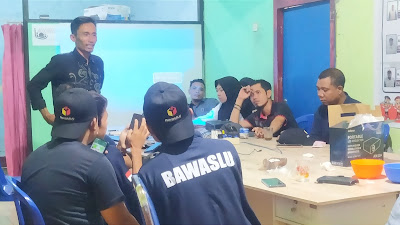 Panwascam Pringgabaya Latih PKD Ngawas Kampanye Pakai Aplikasi SIWASKAM Bawaslu