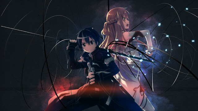   Sword Art Online Wallpaper Asuna Kirito