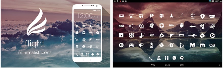 Flight - Flat Minimalist Icons v1.0.6 APK