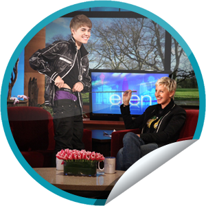 Justin Bieber Ellen on Ellen 2011 11 01 Justin Bieber On Ellen Png