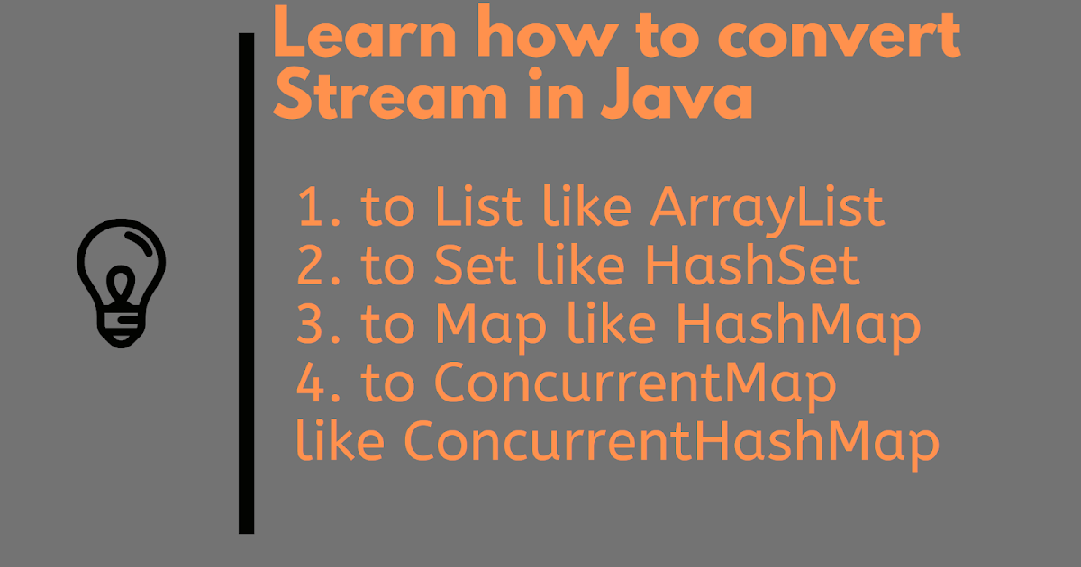 Java 8 List To Map