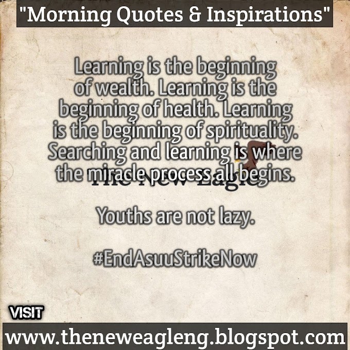 Morning Quotes & Inspirations