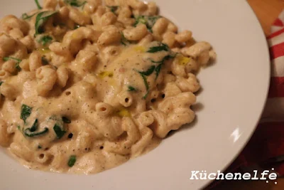 Vegane Käsemakkaroni mit Cashewsauce