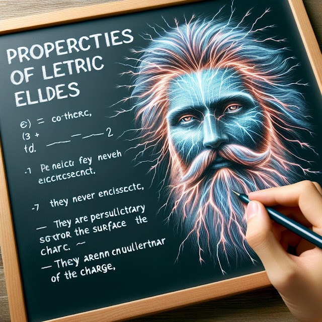 properties of electric field lines