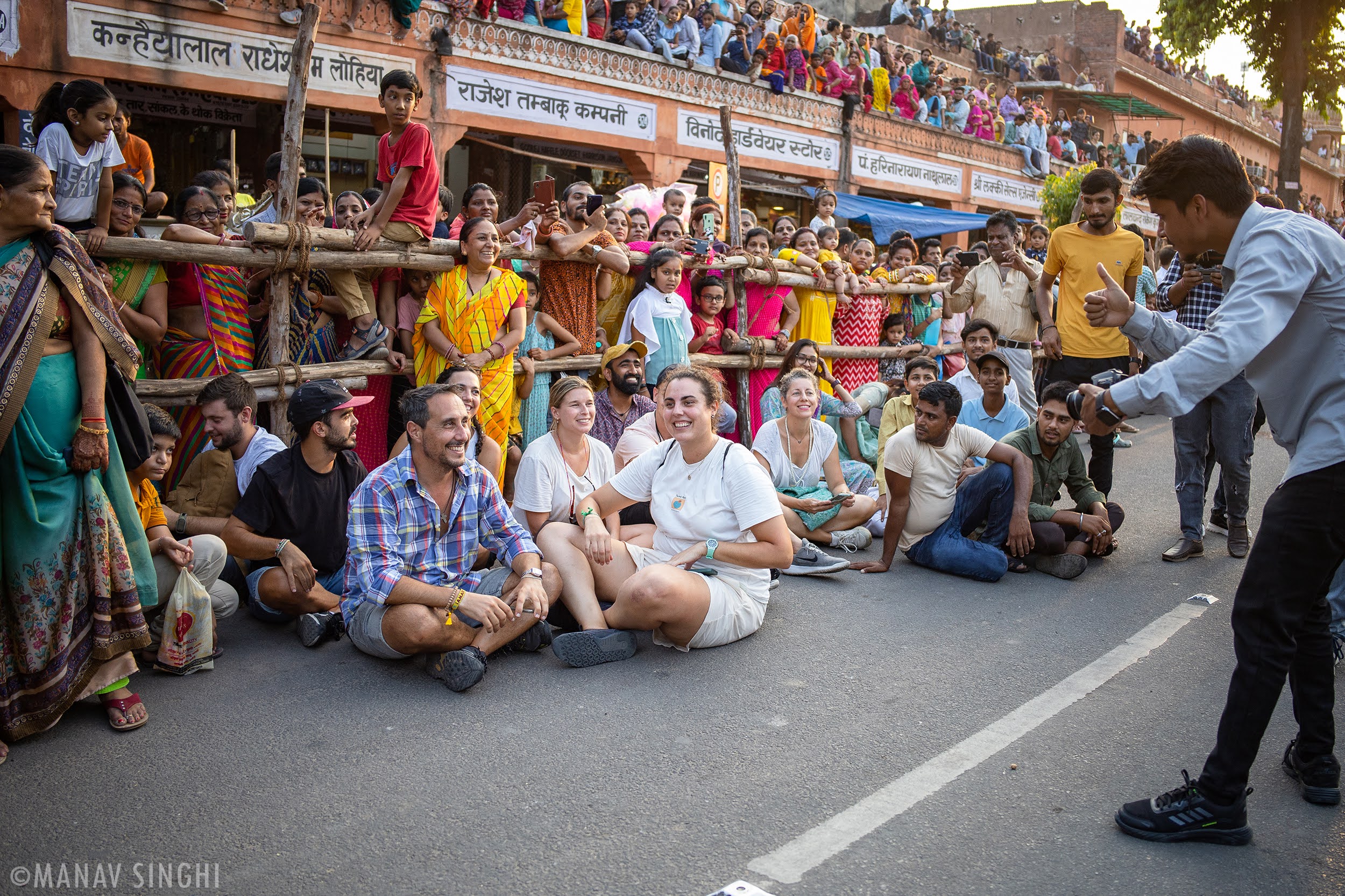 Street Shot Taken around Royal Procession of Haryali Teej, Jaipur.