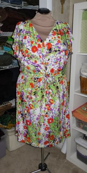 The top from Simplicity 3768 also gets worn a lot. It's a rayon 