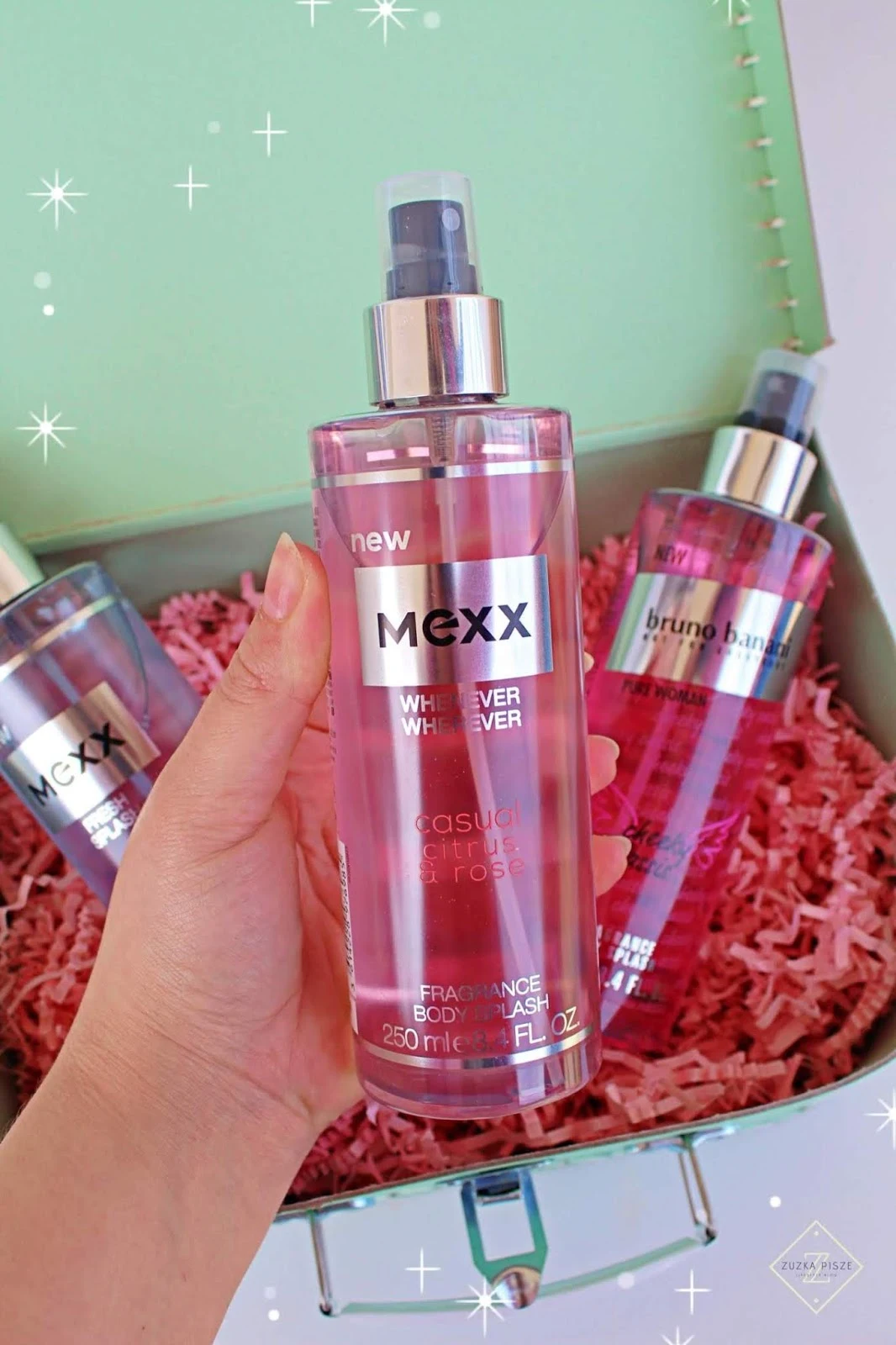 MEXX, Whenever Wherever, perfumowana mgiełka do ciała dla kobiet, Casual Citrus & Rose