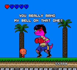 Get it?  Bell?  Boxing?  HA HA!