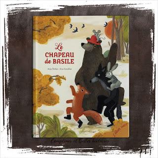 Le Chapeau de Basile, livre pour enfant l'entraide et l'amitié de Anja Štefan Editions L'Elan Vert