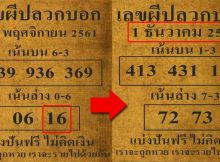 เลข ใบ เขียว 1 12 61