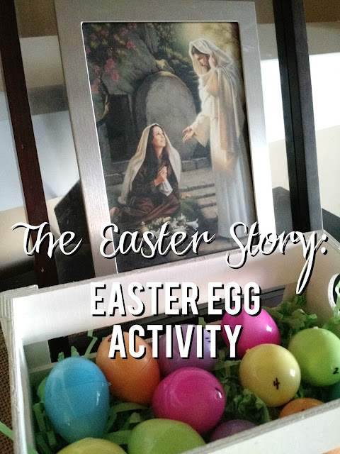 The Easter Story: Easter Egg Activity--a beautiful and simple way to tell the Easter story.  This will be a tradition your family will love for years to come.