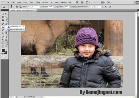 Cara Cloning Foto Dengan Photoshop