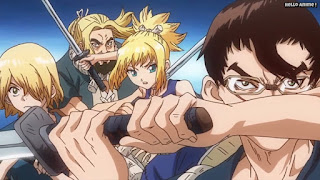 ドクターストーンアニメ 1期18話 日本刀 Dr. STONE Episode 18