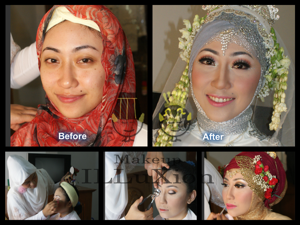 Make Up Pengantin Muslim Herlina Agus