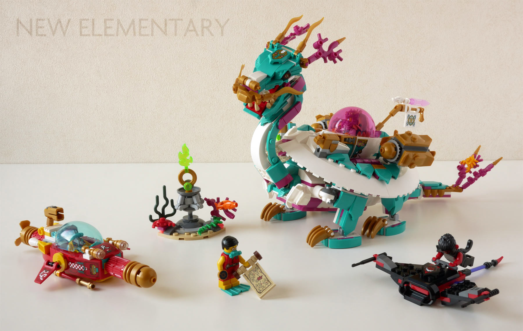 LEGO® Monkie Kid™ review & MOC: 80037 Dragon of the East