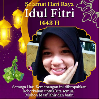 By Martina Rania: Twibbon Hari Raya Idul Fitri 1443 H atau 2022, Design Ciamik Keren