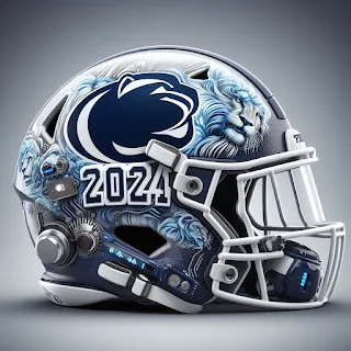 Penn State Nittany Lions Concept Helmets 2024.