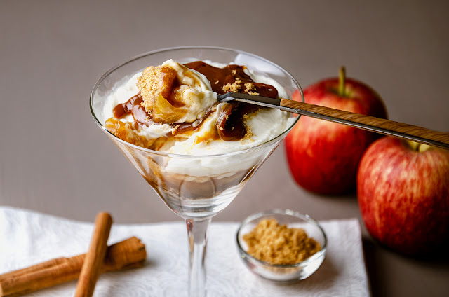 Tentação de Maçã Caramelizada e Doce de Leite (sem glúten)