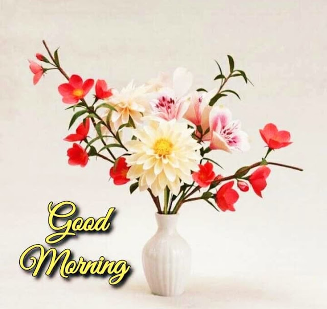 Good Morning Images With Flowers Bouquet