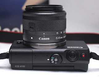 Jual Kamera Canon M100 Built-in Wi-Fi Layar Sentuh