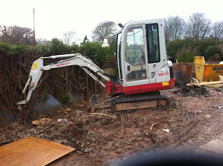 Takeuchi TB016 mini digger