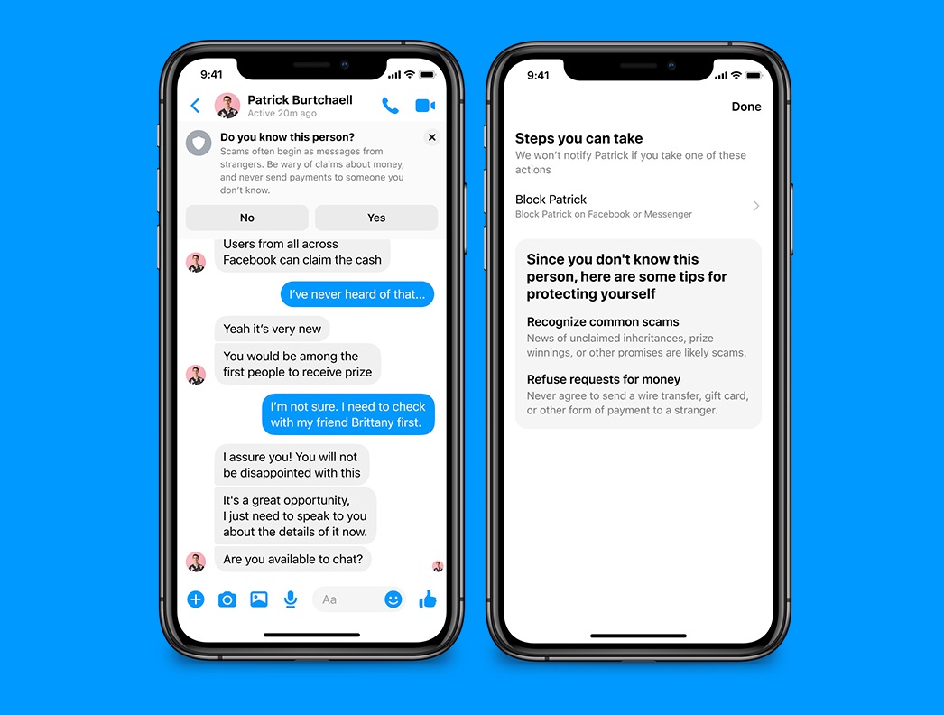 Facebook Messenger Introduces New Pop Ups To Warn Users About Fake Friends And Scams Digital Information World