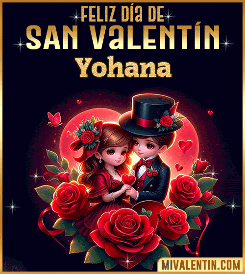Feliz san valentín Yohana