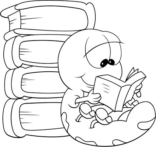 Best adorable worm cartoon coloring pages