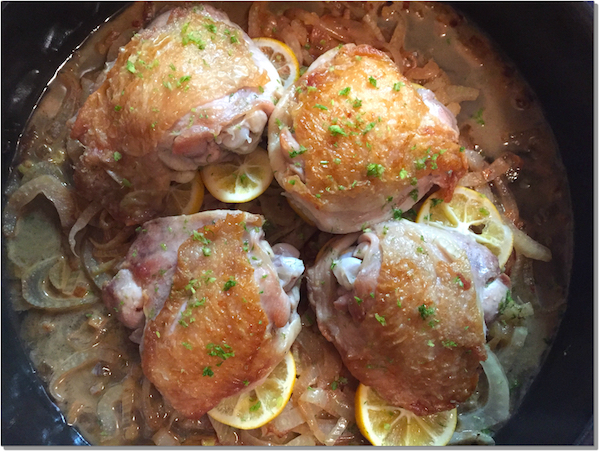 Chicken with Fennel and Lemon