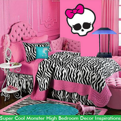 Super Cool Monster High Bedroom Decor Inspirations