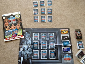 WWE Slam Attax game setup to play