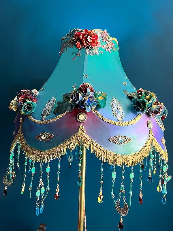 Old Jewelry Lamp Shade