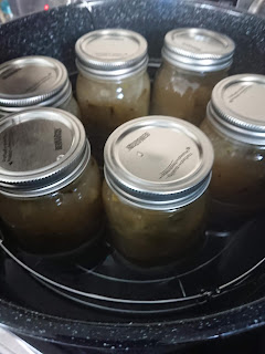 put the jars back into the  canner