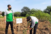 Bekerjasama dengan Dinas Pertanian, Kejari Tapin Gelar Penanaman Bibit Pohon