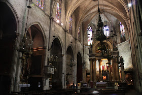 Inside Sant Just i Pastor church