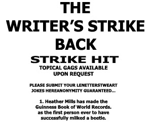 The Writer's Strike Back