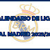 Calendario del Real Madrid Liga 2023/2024