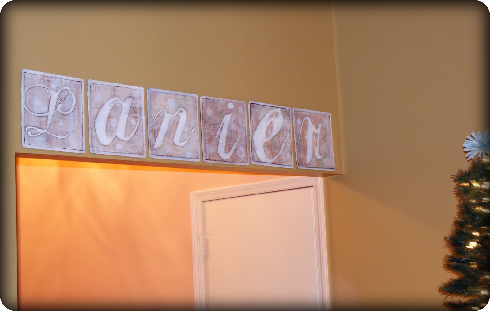  Last  Name  Wall Art  DIY