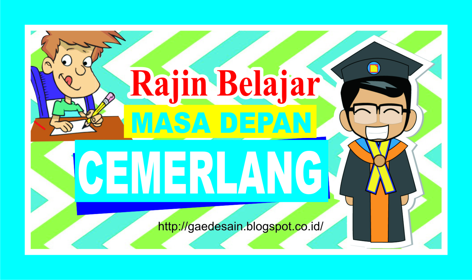 Desain slogan pendidikan  jasadesain