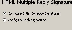 Reply Signatures Initial Composes and Replies