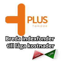 PLUSfonder, breda indexfonder till låga kostnader