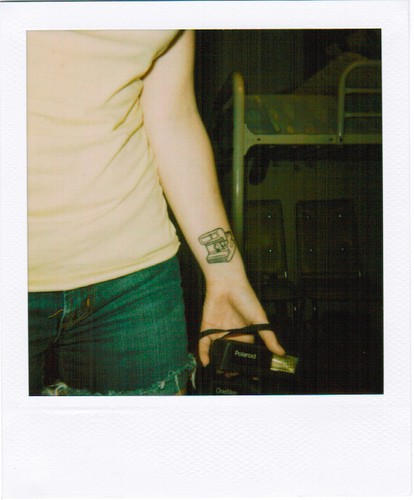 camera tattoo. tattoo tuesday.