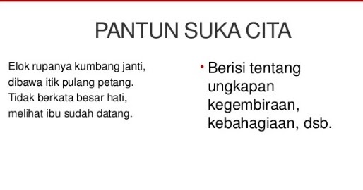 30+ Contoh Pantun Suka Cita (Baru)