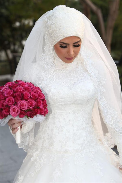 Contemporary Hijab Wedding Styles