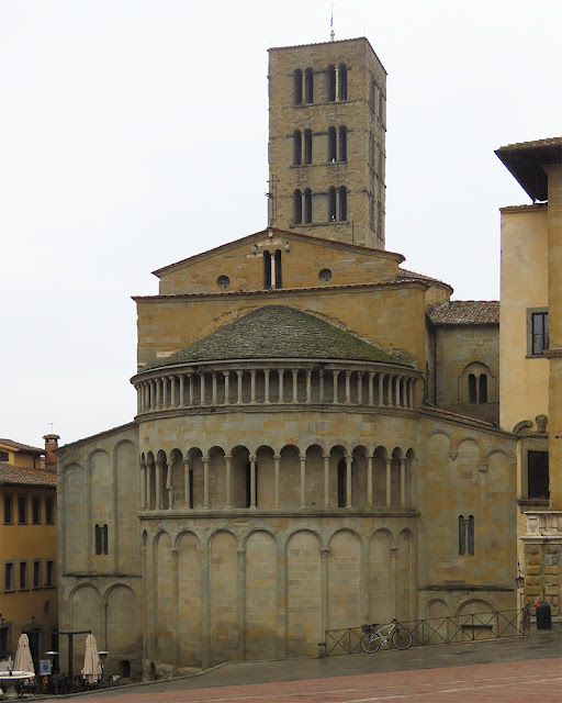 Apse of Santa Maria della Pieve, Piazza Grande, Arezzo