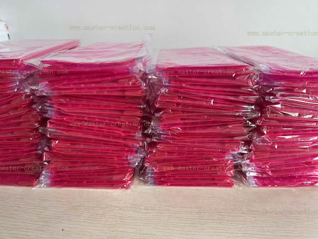 Magenta PVC bubble Bag