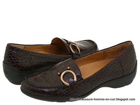Chaussure homme en cuir:A656-633763