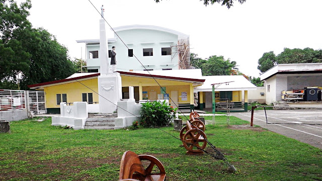 Jose Rizal MOnument inside the town hall compound of Malitbog, Southern Leyte